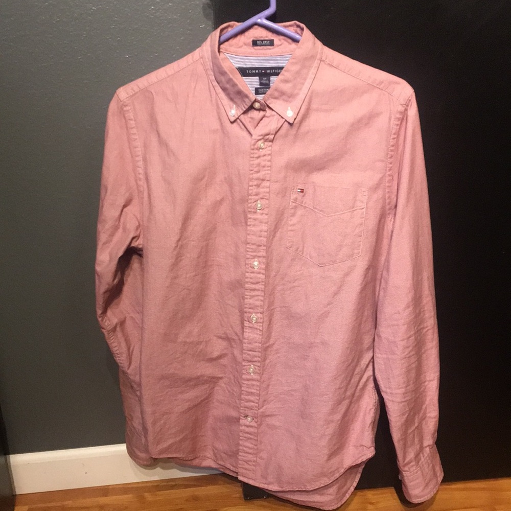 Tommy Hilfiger Mens Button Up